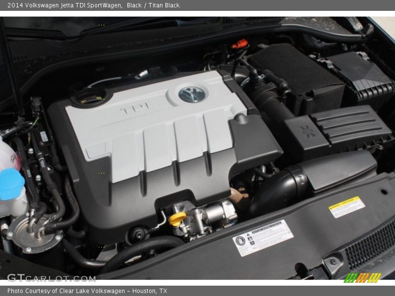 Black / Titan Black 2014 Volkswagen Jetta TDI SportWagen
