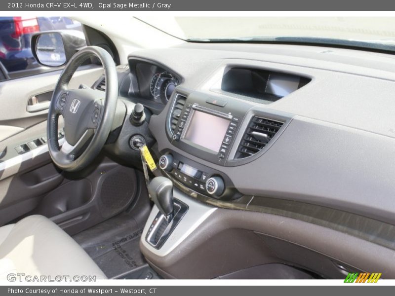 Opal Sage Metallic / Gray 2012 Honda CR-V EX-L 4WD