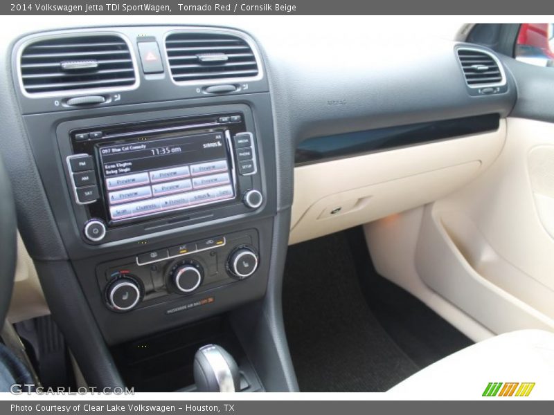 Tornado Red / Cornsilk Beige 2014 Volkswagen Jetta TDI SportWagen