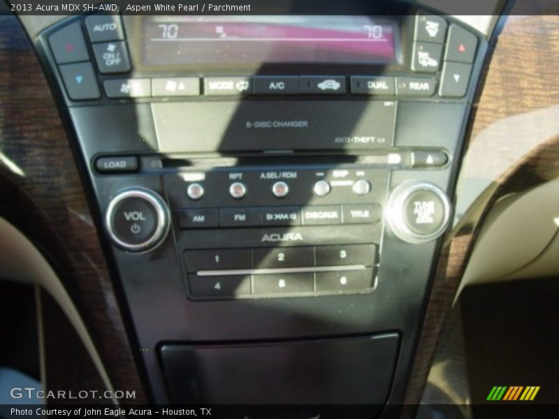 Aspen White Pearl / Parchment 2013 Acura MDX SH-AWD