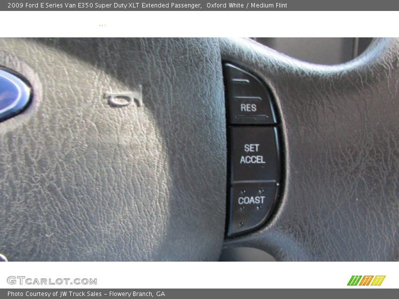 Oxford White / Medium Flint 2009 Ford E Series Van E350 Super Duty XLT Extended Passenger