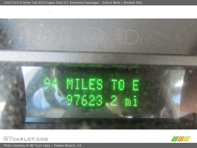 Oxford White / Medium Flint 2009 Ford E Series Van E350 Super Duty XLT Extended Passenger