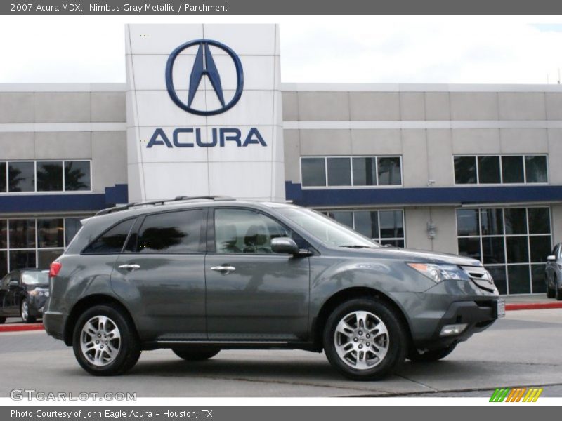 Nimbus Gray Metallic / Parchment 2007 Acura MDX