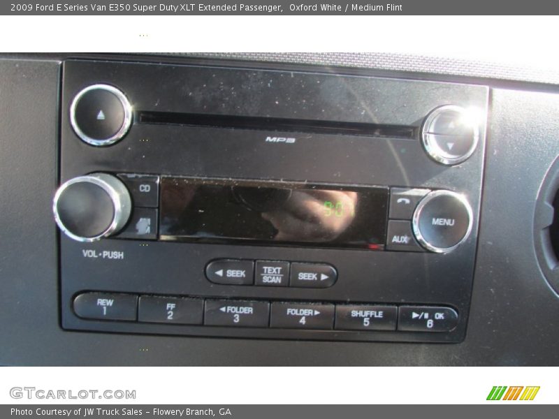 Oxford White / Medium Flint 2009 Ford E Series Van E350 Super Duty XLT Extended Passenger