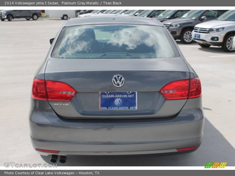 Platinum Gray Metallic / Titan Black 2014 Volkswagen Jetta S Sedan