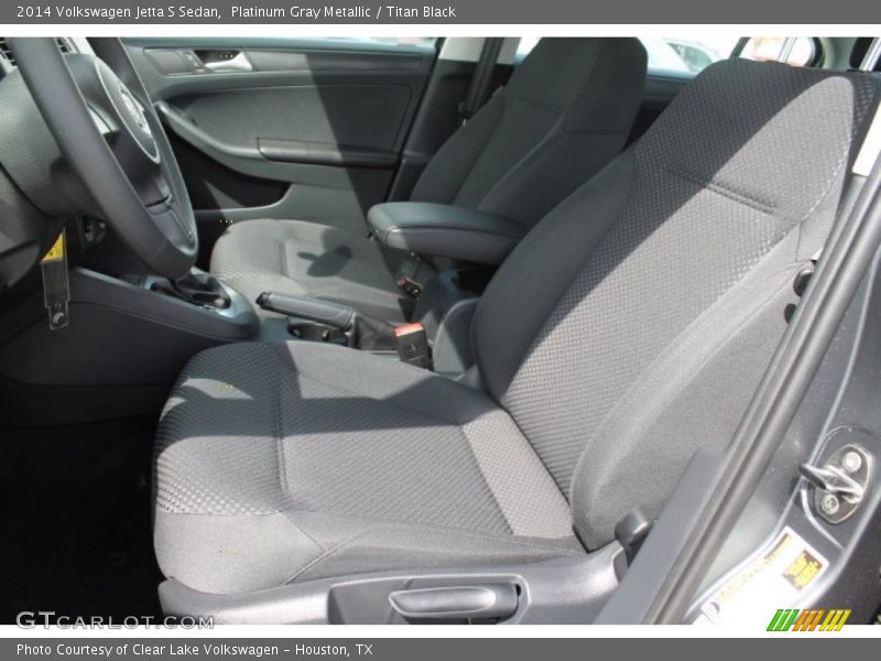 Platinum Gray Metallic / Titan Black 2014 Volkswagen Jetta S Sedan