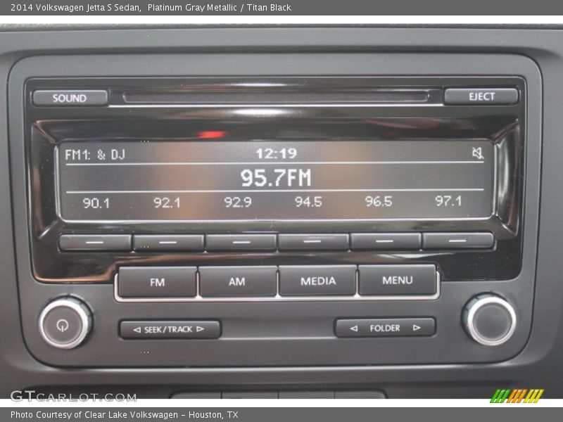 Platinum Gray Metallic / Titan Black 2014 Volkswagen Jetta S Sedan