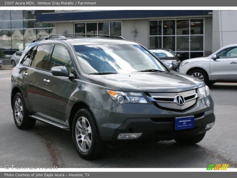 Nimbus Gray Metallic / Parchment 2007 Acura MDX