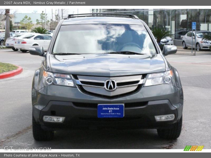 Nimbus Gray Metallic / Parchment 2007 Acura MDX