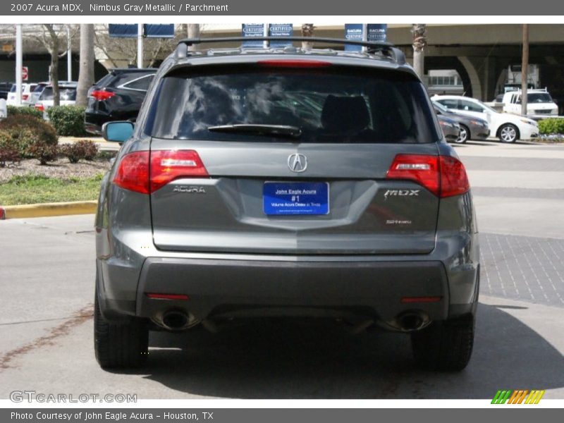 Nimbus Gray Metallic / Parchment 2007 Acura MDX