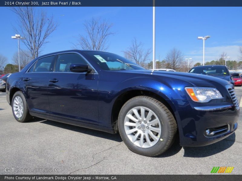 Jazz Blue Pearl / Black 2014 Chrysler 300