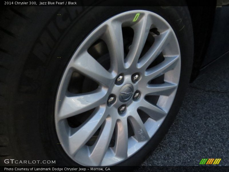Jazz Blue Pearl / Black 2014 Chrysler 300