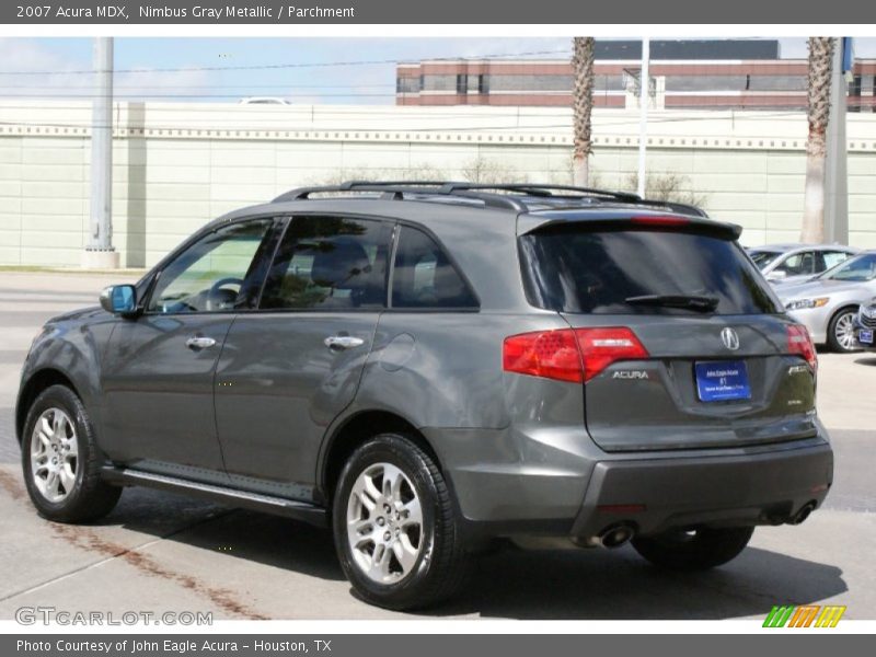 Nimbus Gray Metallic / Parchment 2007 Acura MDX