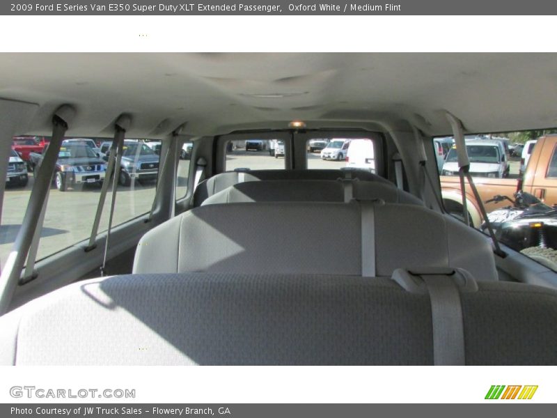 Oxford White / Medium Flint 2009 Ford E Series Van E350 Super Duty XLT Extended Passenger