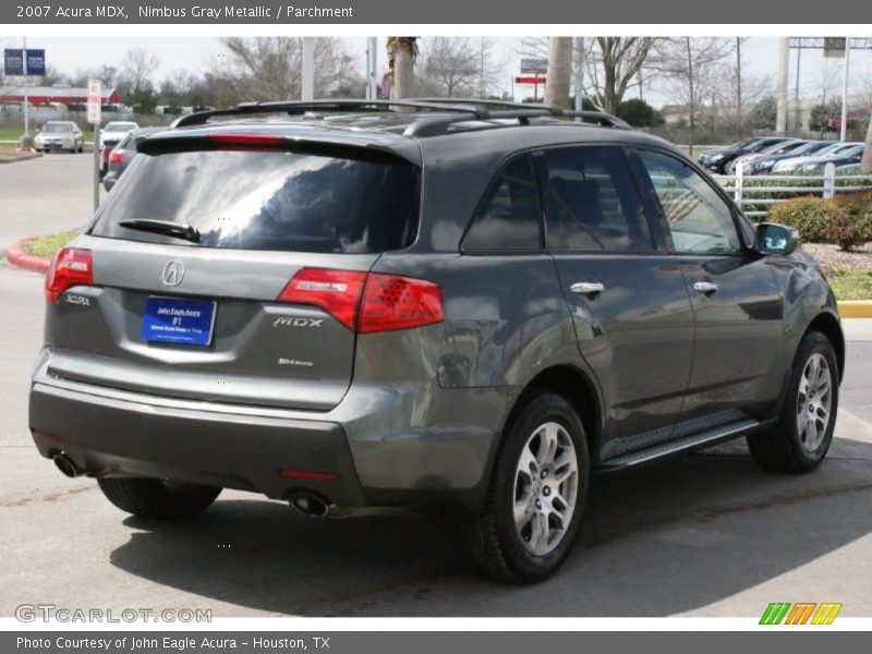 Nimbus Gray Metallic / Parchment 2007 Acura MDX