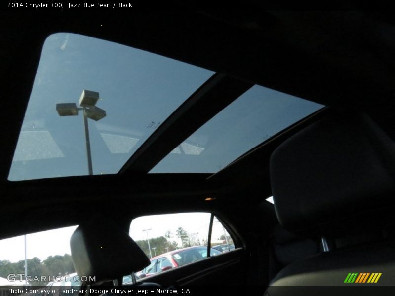 Jazz Blue Pearl / Black 2014 Chrysler 300