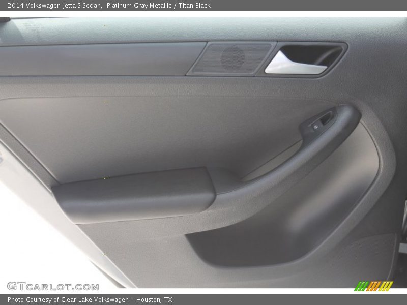 Platinum Gray Metallic / Titan Black 2014 Volkswagen Jetta S Sedan