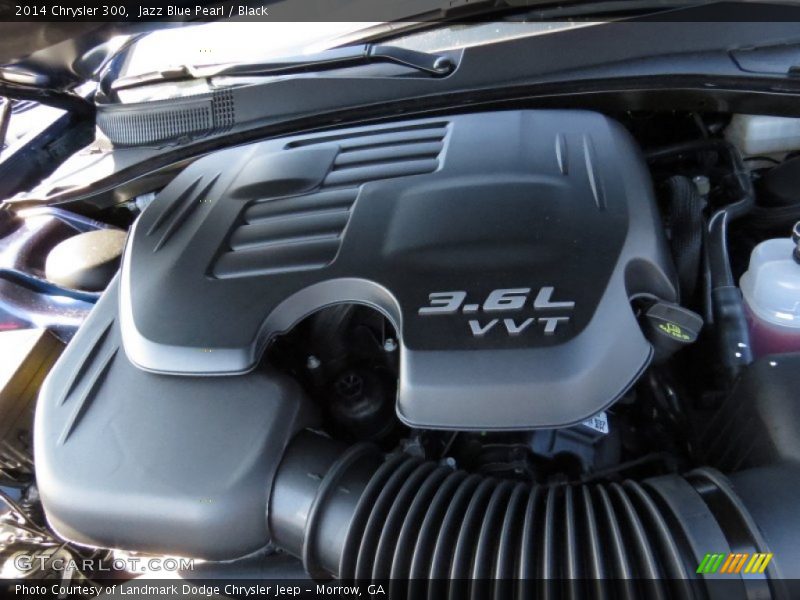 Jazz Blue Pearl / Black 2014 Chrysler 300