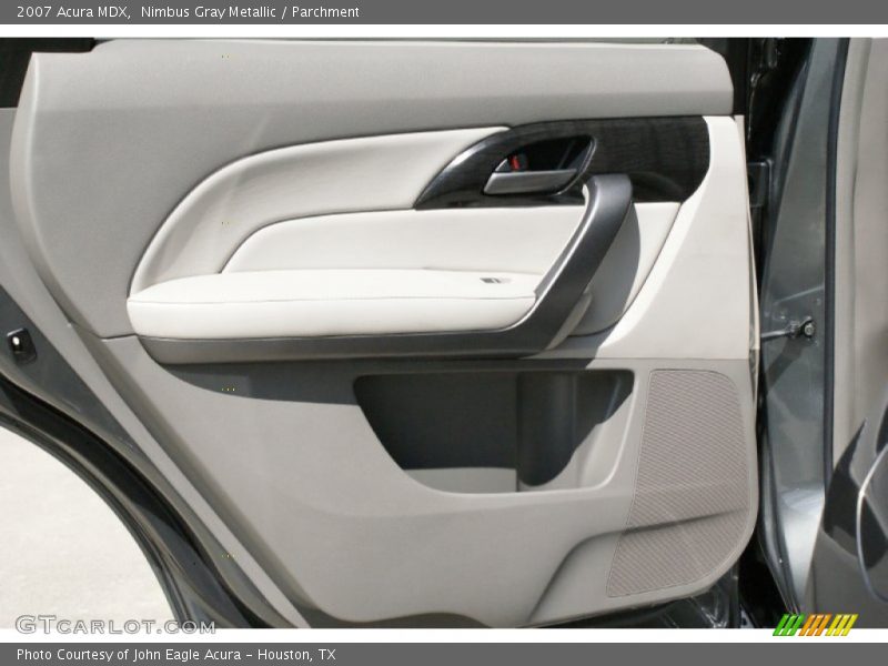 Nimbus Gray Metallic / Parchment 2007 Acura MDX