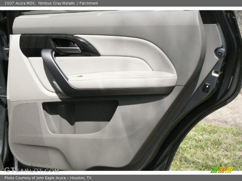 Nimbus Gray Metallic / Parchment 2007 Acura MDX