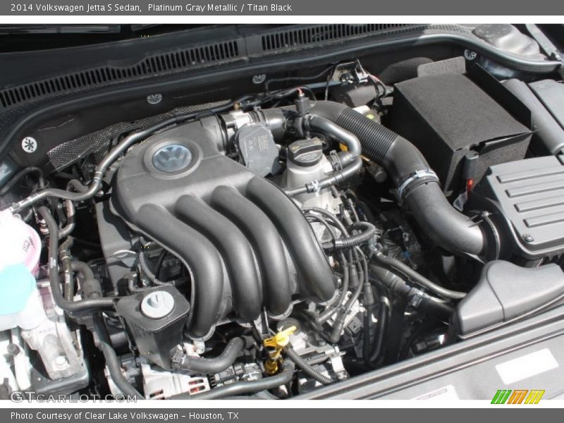 Platinum Gray Metallic / Titan Black 2014 Volkswagen Jetta S Sedan