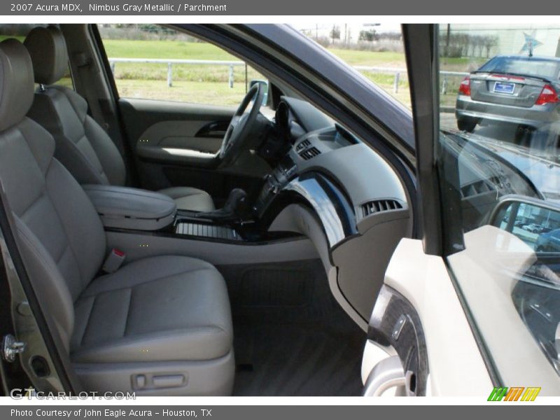 Nimbus Gray Metallic / Parchment 2007 Acura MDX