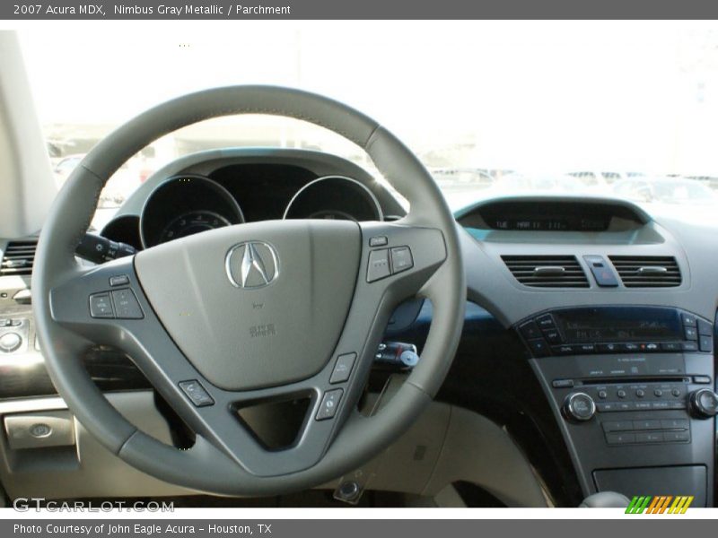 Nimbus Gray Metallic / Parchment 2007 Acura MDX