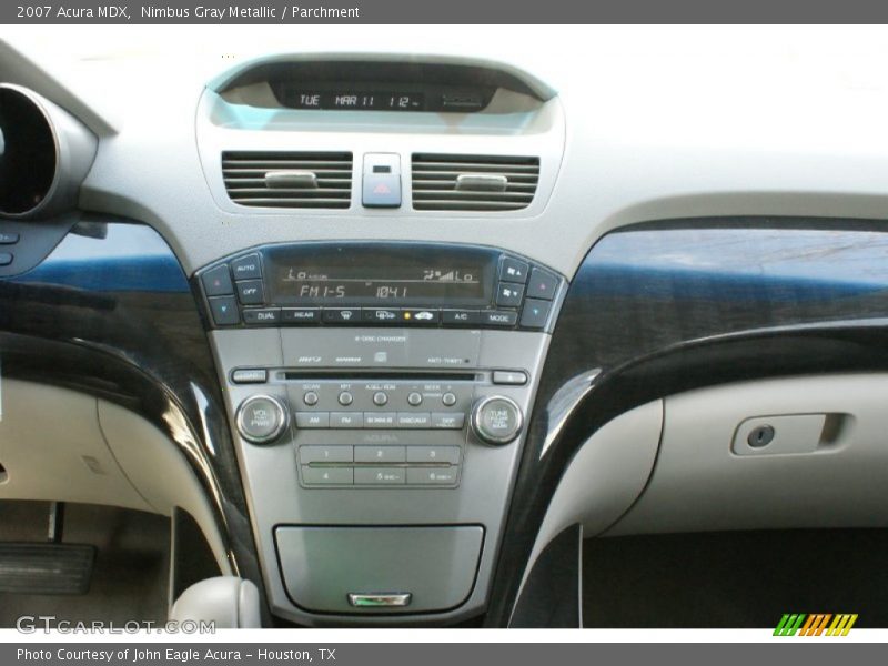 Nimbus Gray Metallic / Parchment 2007 Acura MDX