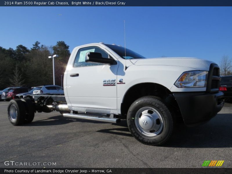  2014 3500 Regular Cab Chassis Bright White