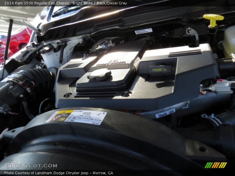  2014 3500 Regular Cab Chassis Engine - 6.7 Liter OHV 24-Valve Cummins Turbo-Diesel Inline 6 Cylinder