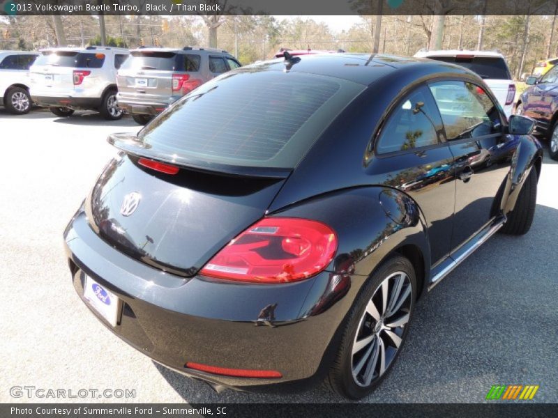 Black / Titan Black 2013 Volkswagen Beetle Turbo