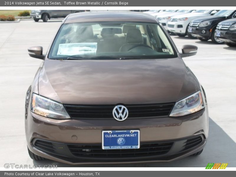 Toffee Brown Metallic / Cornsilk Beige 2014 Volkswagen Jetta SE Sedan