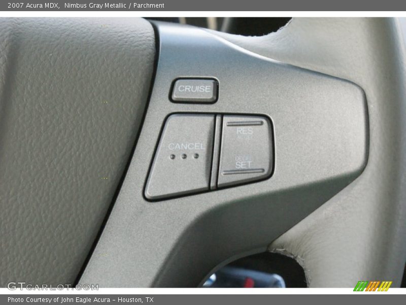Nimbus Gray Metallic / Parchment 2007 Acura MDX