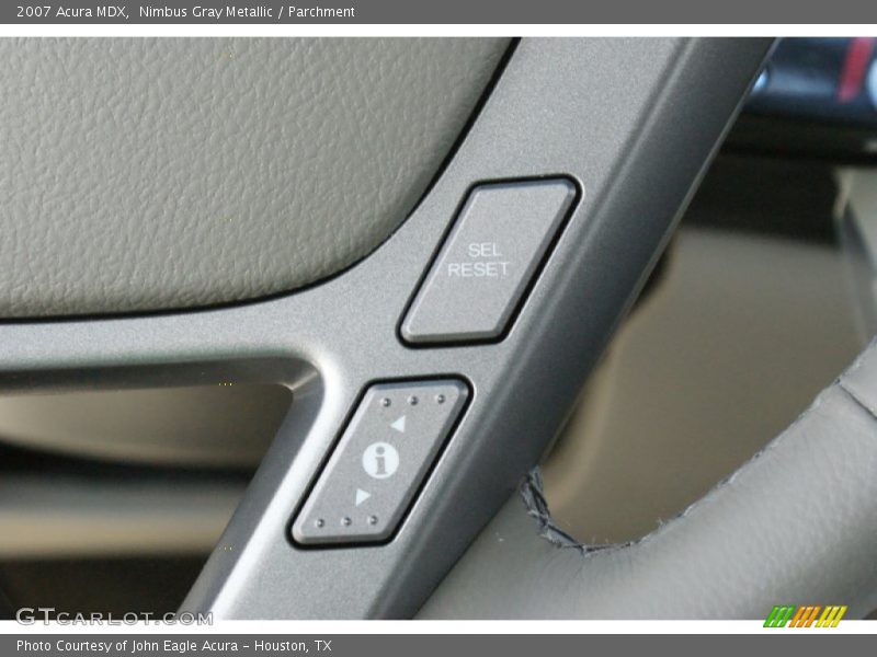 Nimbus Gray Metallic / Parchment 2007 Acura MDX