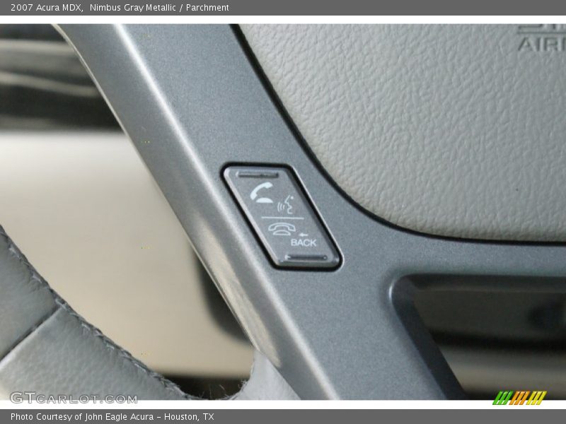Nimbus Gray Metallic / Parchment 2007 Acura MDX