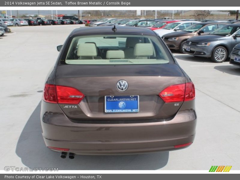 Toffee Brown Metallic / Cornsilk Beige 2014 Volkswagen Jetta SE Sedan