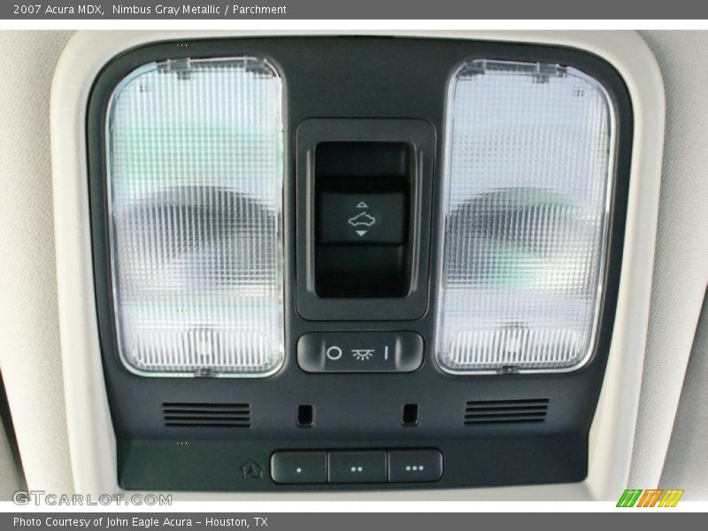 Nimbus Gray Metallic / Parchment 2007 Acura MDX