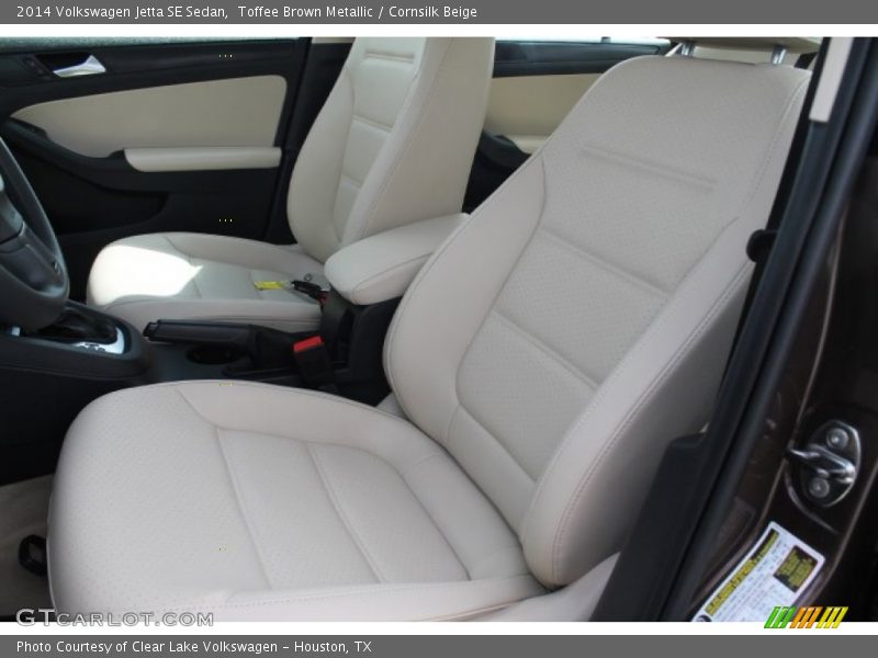 Toffee Brown Metallic / Cornsilk Beige 2014 Volkswagen Jetta SE Sedan