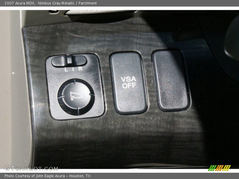 Nimbus Gray Metallic / Parchment 2007 Acura MDX