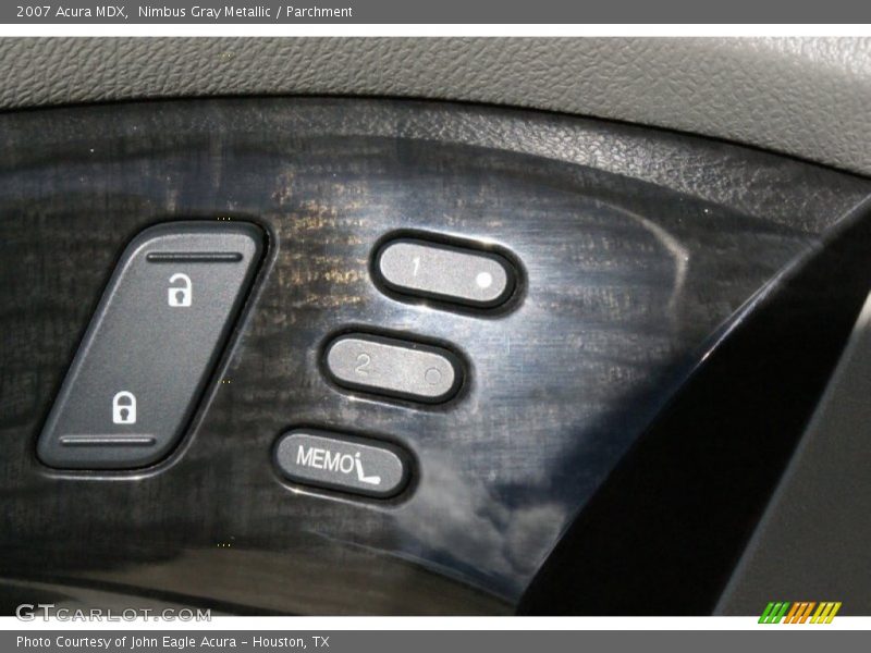 Nimbus Gray Metallic / Parchment 2007 Acura MDX