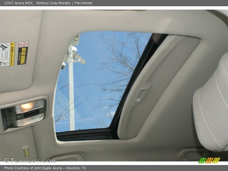 Nimbus Gray Metallic / Parchment 2007 Acura MDX
