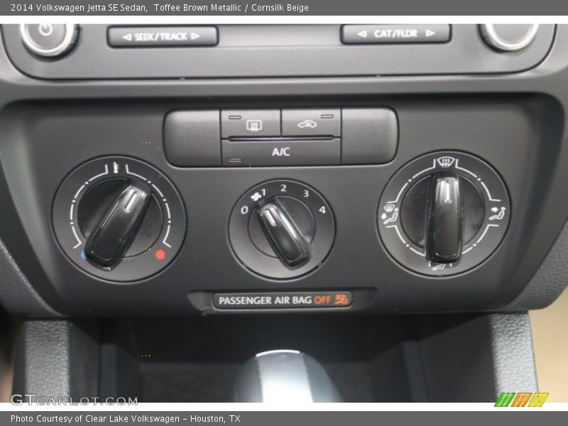 Toffee Brown Metallic / Cornsilk Beige 2014 Volkswagen Jetta SE Sedan