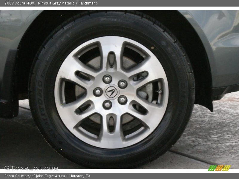 Nimbus Gray Metallic / Parchment 2007 Acura MDX