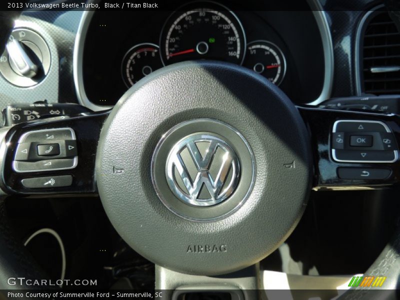 Black / Titan Black 2013 Volkswagen Beetle Turbo