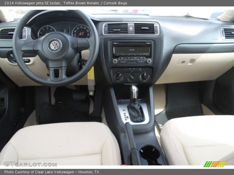Toffee Brown Metallic / Cornsilk Beige 2014 Volkswagen Jetta SE Sedan