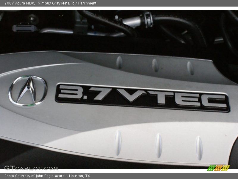 Nimbus Gray Metallic / Parchment 2007 Acura MDX