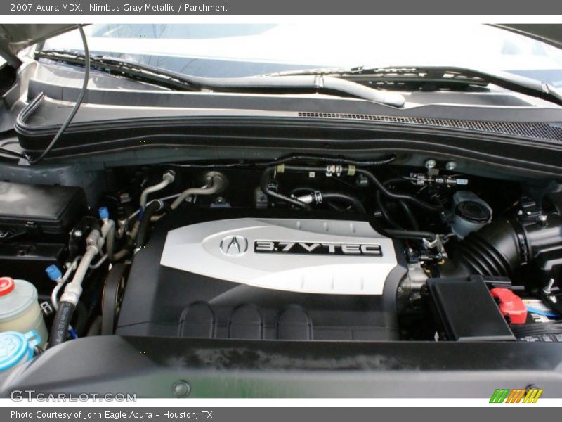 Nimbus Gray Metallic / Parchment 2007 Acura MDX