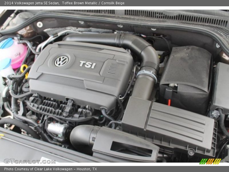 Toffee Brown Metallic / Cornsilk Beige 2014 Volkswagen Jetta SE Sedan