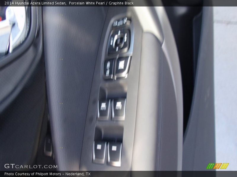 Porcelain White Pearl / Graphite Black 2014 Hyundai Azera Limited Sedan