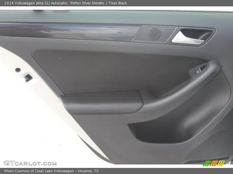 Reflex Silver Metallic / Titan Black 2014 Volkswagen Jetta GLI Autobahn